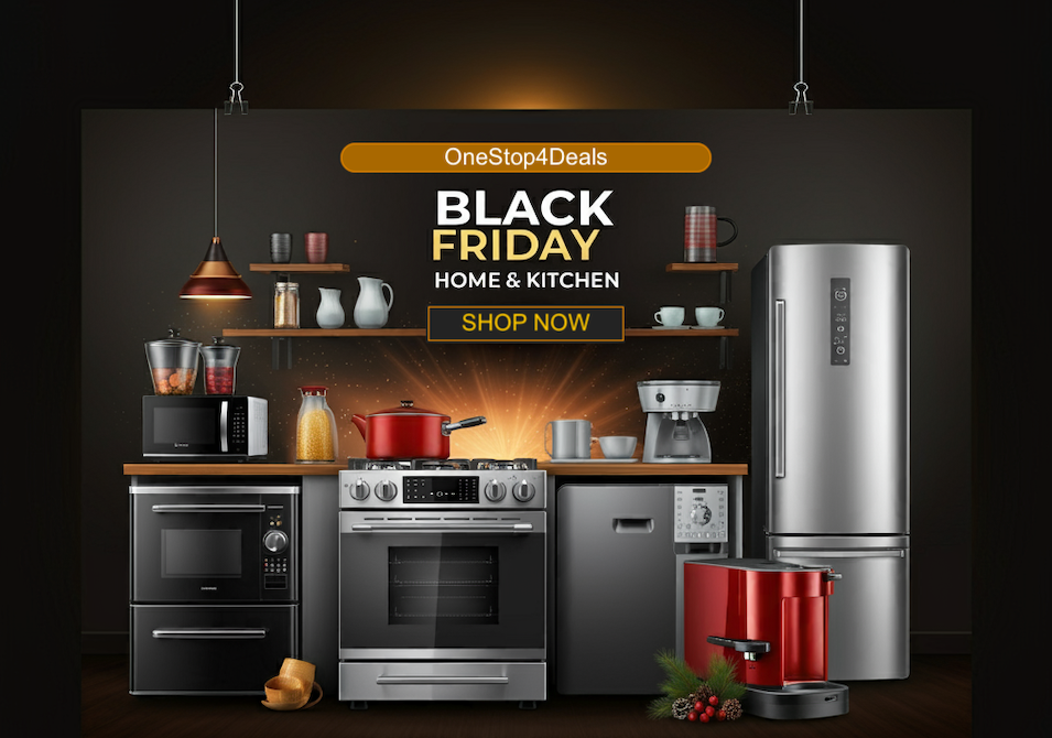Black Friday Kitchen Deals 2025 – Massive Savings on Appliances & Cooking Essentials